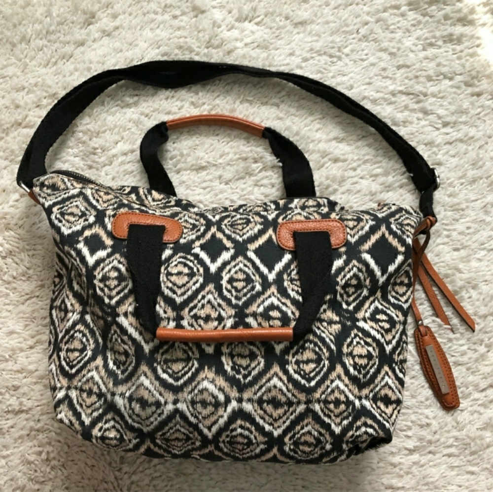 SANCTUARY CLOTHING Bodega Canvas Satchel EUC!